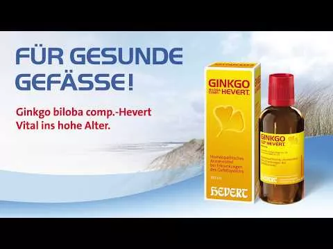 Video o produktu GINKGO BILOBA COMP.-HEVERT kapky, 100 ml