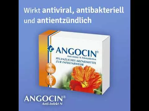 Video o produktu ANGOCIN Antiinfekční N potahované tablety, 500 ks