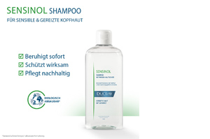 DUCRAY SENSINOL Šampon s Physio Skin Protection, 400 ml
