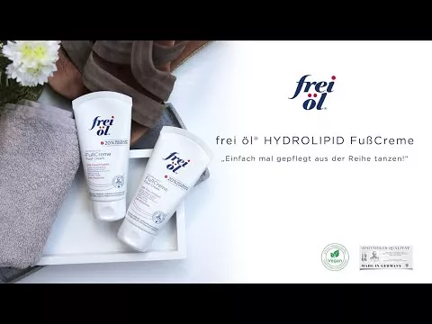 Video o produktu Free Oil Hydrolipidový krém na nohy, 75 ml