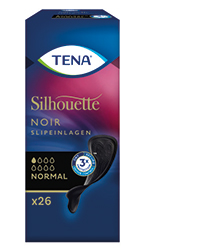 TENA SILHOUETTE Kalhotkové vložky normal noir, 26 ks
