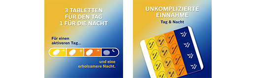 OLYGRIPPAL Den & Noc 500 mg/60 mg tablety, 16 ks
