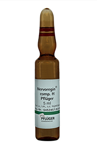 NERVOREGIN comp.H Plough Ampoules, 10 ks
