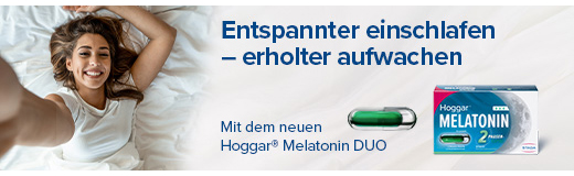 HOGGAR Melatonin DUO Kapsle na spaní, 30 ks