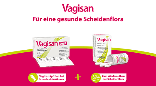 VAGISAN septové vaginální čípky s povidon-jódem, 5 ks