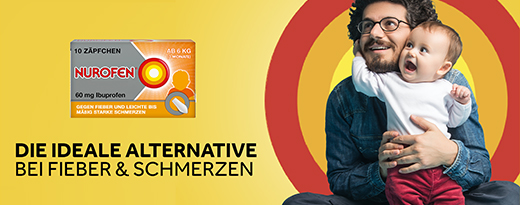 NUROFEN Junior 125 mg čípky, 10 ks