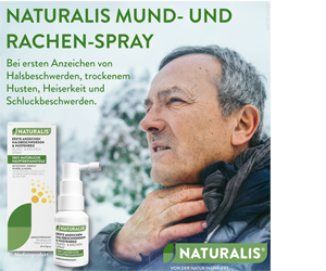 NATURALIS Sprej do úst a krku, 20 ml