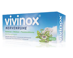 VIVINOX Nervový odpočinek Baldr.+Mel.+Passion.Calm.Drag., 100 ks