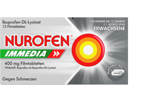 NUROFEN Immedia 400 mg potahované tablety, 12 ks