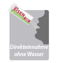 EISEN DIREKT plus vitamin C+kyselina listová+B12 v prášku, 60 ks