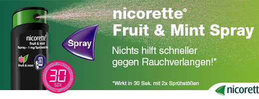 NICORETTE Ovoce & Máta Sprej 1 mg/sprej NFC, 1 ks