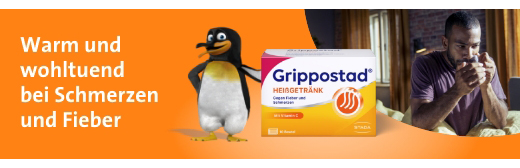 GRIPPOSTAD Horký nápoj v prášku, 10 ks