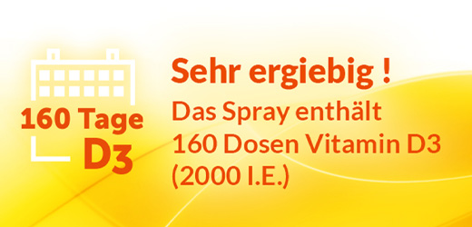 EUNOVA Vitamin D3 ve spreji, 8 ml