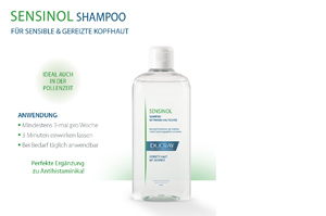 DUCRAY SENSINOL Šampon s Physio Skin Protection, 400 ml