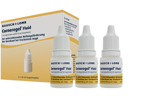 CORNEREGEL Tekuté oční kapky, 3x10 ml