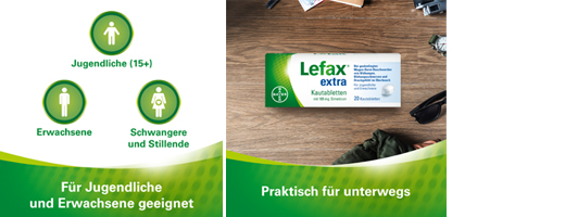 LEFAX extra žvýkací tablety, 20 ks