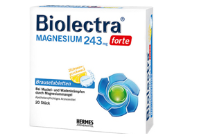 BIOLECTRA Hořčík 243 mg forte Lemon Br. tbl, 60 ks