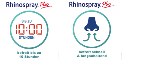 RHINOSPRAY plus na rýmu s jemným dávkovačem, 10 ml