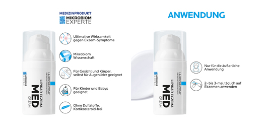 ROCHE-POSAY Lipikar Eczema MED krém, 30 ml