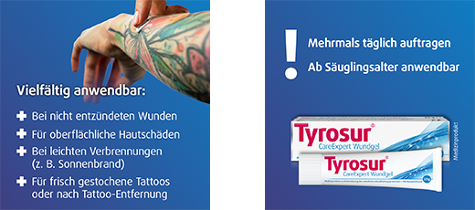 TYROSUR CareExpert gel na rány, 100 g