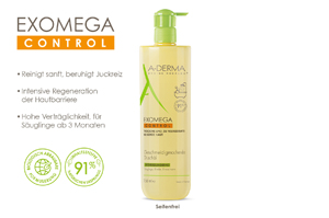 A-DERMA EXOMEGA CONTROL změkčující sprchový olej, 750 ml