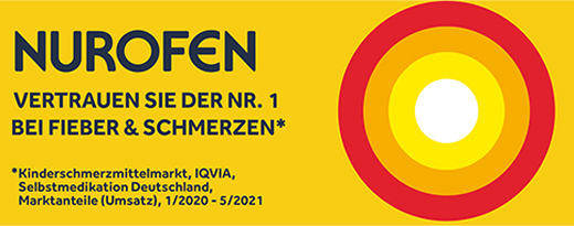 NUROFEN Junior Fever and Pain Juice Jahoda 40 mg/ml, 100 ml