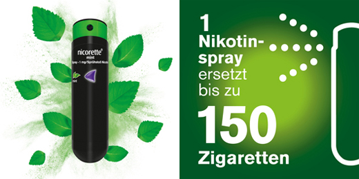NICORETTE Mátový sprej 1 mg/rozprašovač, 2 ks