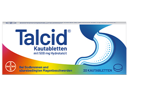 TALCID Žvýkací tablety, 20 ks