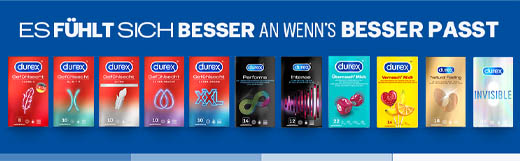DUREX kondomy naturals s lubrikantem na vodní bázi, 10 ks