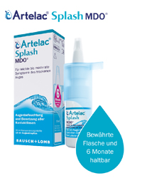 ARTELAC Splash MDO Oční kapky, 1X10 ml