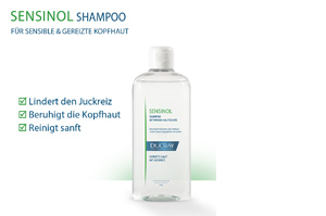 DUCRAY SENSINOL Šampon s Physio Skin Protection, 400 ml