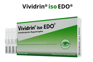 VIVIDRIN iso EDO antialergické oční kapky, 30X0,5 ml
