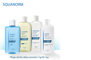 DUCRAY SQUANORM Zinková tinktura na vlasy proti lupům, 200 ml