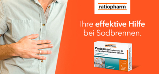 PANTOPRAZOL-ratiopharm SK 20 mg entericky potahované tablety, 14 ks