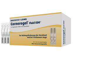 CORNEREGEL Tekutina EDO Oční kapky, 60X0,6 ml