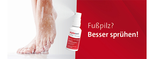 MYKOSERT Sprej na kůži a plíseň nohou, 30 ml