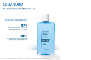 DUCRAY SQUANORM Zinková tinktura na vlasy proti lupům, 200 ml