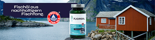 FJORDIL Omega-3 kapsle, 120 kapslí