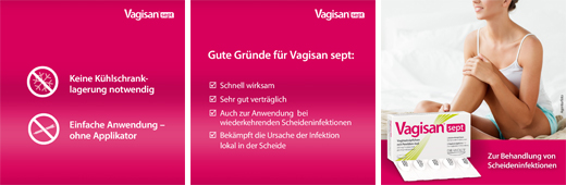 VAGISAN septové vaginální čípky s povidon-jódem, 5 ks
