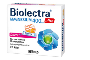 BIOLECTRA Hořčík 400 mg ultra Direct Lemon, 20 ks