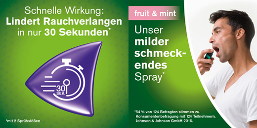 NICORETTE Ovoce & Máta Sprej 1 mg/sprej NFC, 2 ks