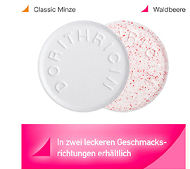 DORITHRICIN Pastilky do krku lesní plody, 40 ks