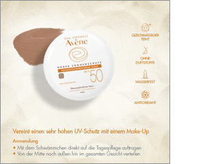 AVENE Kompaktní opalovací krém SPF 50 zlatých, 10 g