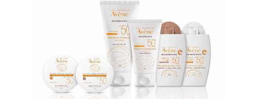 AVENE Kompaktní opalovací krém SPF 50 zlatých, 10 g
