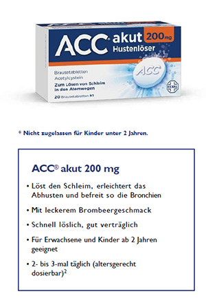 ACC akutní 200 šumivých tablet, 20 ks