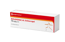 DICLOFENAC AL Gel proti bolesti 10 mg/g, 100 g