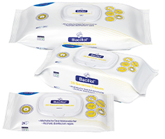 BACILLOL 30 Sensitive Tissues Flow-Pack, 80 ks