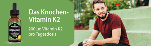 VITAMIN K2 MK7 kapky vysoce dávkované veganské, 50 ml