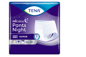 TENA PANTS noční jednorázové kalhoty super L, 10 ks