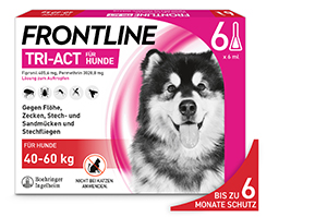 FRONTLINE Tri-Act kapací roztok pro psy 40-60 kg, 6 ks
